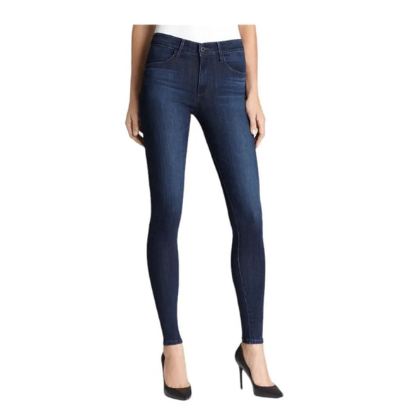 Adriano Goldschmied The Farrah  High Rise Skinny Jeans Size 25 - Picture 1 of 11